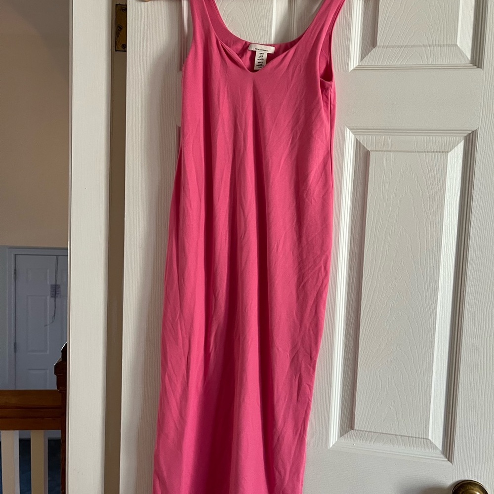 Two maternity midi length body con dresses!